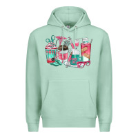 Seafoam nurse coffee cups Premium Hoodie - texasbilliewilder