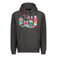 Smoke nurse coffee cups Premium Hoodie - texasbilliewilder