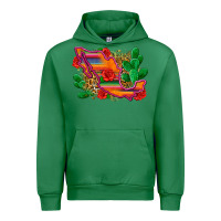 Emerald mexico map Urban Hoodie - Zillion Design Studio