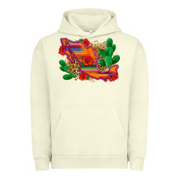 Pigment Pistachio mexico map Urban Hoodie - Zillion Design Studio