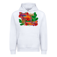 White mexico map Urban Hoodie - Zillion Design Studio