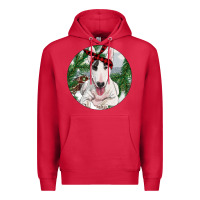 Cardinal bull terrier and farm Premium Hoodie - RanaPortraitStore