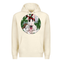 Sandshell bull terrier and farm Premium Hoodie - RanaPortraitStore