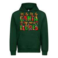 Forest Green ay ay ay ay canta y no llores Urban Hoodie - Zillion Design Studio