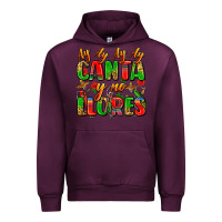 Mauve Wine ay ay ay ay canta y no llores Urban Hoodie - Zillion Design Studio