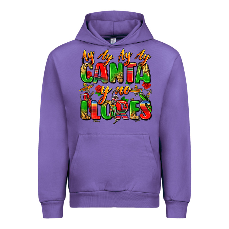 Ay Ay Ay Ay Canta Y No Llores Urban Hoodie by Zillion Design Studio | Teevron