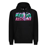 Black medical assistant Premium Hoodie - texasbilliewilder