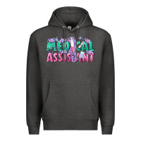 Charcoal Heather medical assistant Premium Hoodie - texasbilliewilder