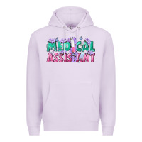 Lilac medical assistant Premium Hoodie - texasbilliewilder
