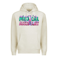 Oatmeal Heather medical assistant Premium Hoodie - texasbilliewilder