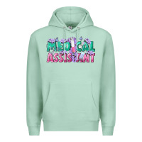 Seafoam medical assistant Premium Hoodie - texasbilliewilder