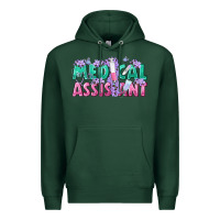 Sports Green medical assistant Premium Hoodie - texasbilliewilder