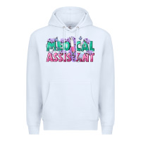 White medical assistant Premium Hoodie - texasbilliewilder