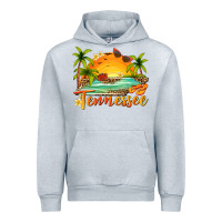 Heather Grey tennessee summer billie wilder Urban Hoodie - texasbilliewilder