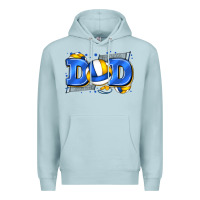 Blue Mist dad volleyball Premium Hoodie - Zillion Design Studio