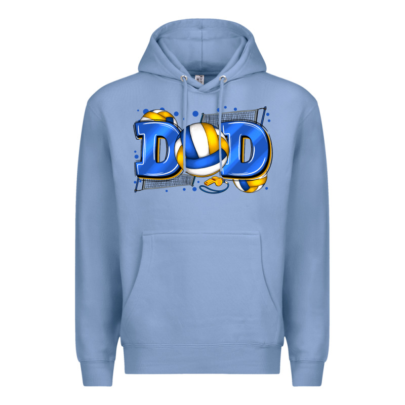 Dad Volleyball Premium Hoodie by Zillion Design Studio | Teevron