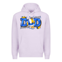 Lilac dad volleyball Premium Hoodie - Zillion Design Studio