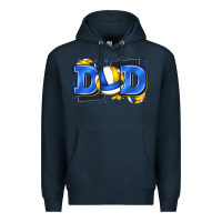 Navy dad volleyball Premium Hoodie - Zillion Design Studio