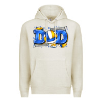Oatmeal Heather dad volleyball Premium Hoodie - Zillion Design Studio