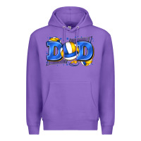 Purple dad volleyball Premium Hoodie - Zillion Design Studio