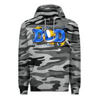 Slate Camo dad volleyball Premium Hoodie - Zillion Design Studio