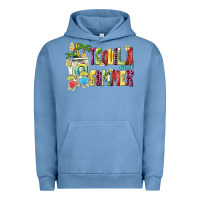 Pigment Pebble Blue tequila and summer Urban Hoodie - texasbilliewilder