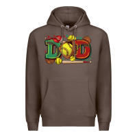 Coffee dad softball Premium Hoodie - Zillion Design Studio