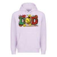 Lilac dad softball Premium Hoodie - Zillion Design Studio