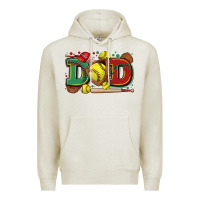 Oatmeal Heather dad softball Premium Hoodie - Zillion Design Studio