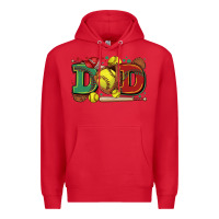 Red dad softball Premium Hoodie - Zillion Design Studio