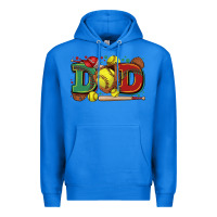 True Royal dad softball Premium Hoodie - Zillion Design Studio