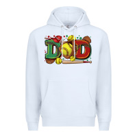 White dad softball Premium Hoodie - Zillion Design Studio