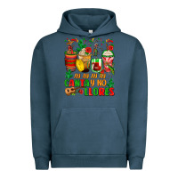 Pigment Midnight Navy ay ay ay ay canta y no llores coffee cups Urban Hoodie - Zillion Design Studio