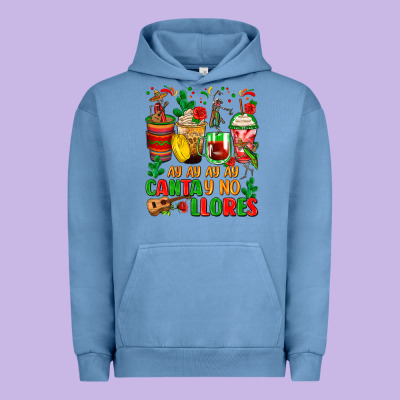 Ay Ay Ay Ay Canta Y No Llores Coffee Cups Urban Hoodie Designed By Zillion Design Studio