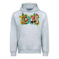 Heather Grey texas summer Urban Hoodie - texasbilliewilder
