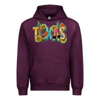 Mauve Wine texas summer Urban Hoodie - texasbilliewilder