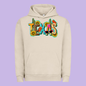 Texas Summer Urban Hoodie Designed By Texasbilliewilder