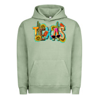 Pigment Oil Green texas summer Urban Hoodie - texasbilliewilder
