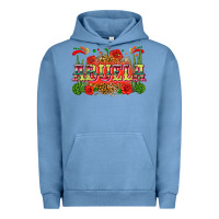 Pigment Pebble Blue abuela Urban Hoodie - Zillion Design Studio