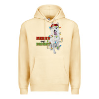Pina Colada merry and bright white shepherd Premium Hoodie - RanaPortraitStore