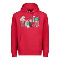 Cardinal nurse coffee cups Premium Hoodie - texasbilliewilder