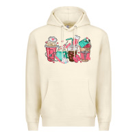 Sandshell nurse coffee cups Premium Hoodie - texasbilliewilder