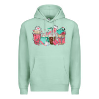 Seafoam nurse coffee cups Premium Hoodie - texasbilliewilder