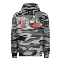 Slate Camo nurse coffee cups Premium Hoodie - texasbilliewilder