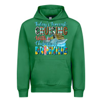 Emerald todays forecast  cruising with a chance of drinkin Urban Hoodie - texasbilliewilder