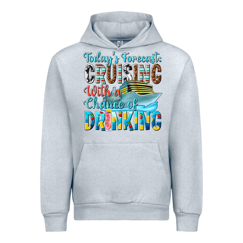 Todays Forecast  Cruising With A Chance Of Drinkin Urban Hoodie by texasbilliewilder | Teevron