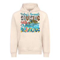 Sandshell todays forecast  cruising with a chance of drinkin Urban Hoodie - texasbilliewilder