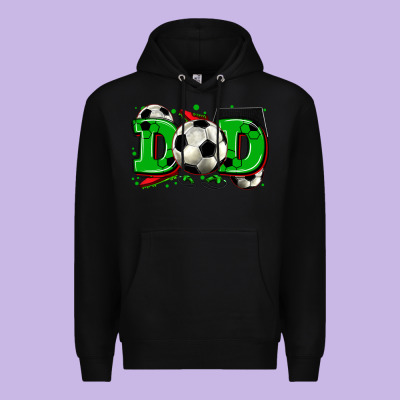 Dad Soccer Premium Hoodie Designed By Zillion Design Studio