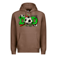 Chestnut dad soccer Premium Hoodie - Zillion Design Studio