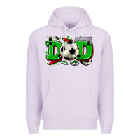 Lilac dad soccer Premium Hoodie - Zillion Design Studio